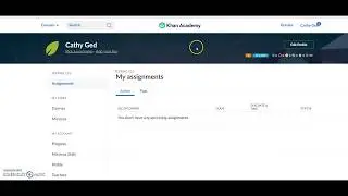 How to Add Cathy as Teacher in Khan Academy