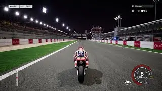MotoGP 18 - Losail International Circuit (Qatar GP) - Gameplay (PC HD) [1080p60FPS]