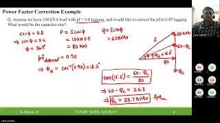 Reactive Power Compensation in Distribution Systems || Session 8