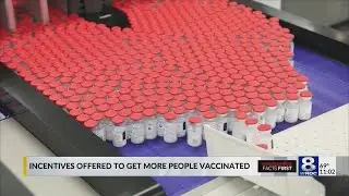 Free food, haircuts, and a COVID-19 vaccine, are incentives pushing more people to get vaccinated?
