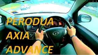 POV Drive | 2015 1.0 Perodua Axia Advance | Daytime Drive