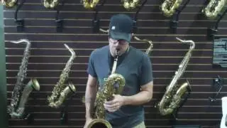 Original Lacquer Selmer Paris Mark VI Low Bb Bari Sax