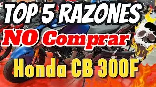 TOP 5 Razones NO Comprar Honda CB 300F 2026 Opiniones Motos Alternativas