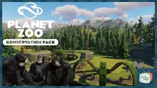 5 New Animals and over 150 Building Pieces! | Planet Zoo Conservation Pack Trailer and Screenshots
