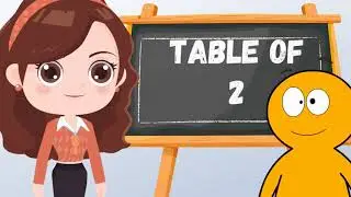 2 का पहाड़ा | Table of 2 | Learn Multiplication | Kids Learning Video