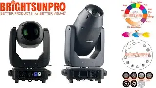 400W LED Beam Spot Wash CMY CTO 5in1 Moving Head Light