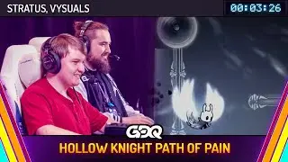 Hollow Knight Path of Pain Race by Stratus & Vysuals in 03:26 - Summer Games Done Quick 2024