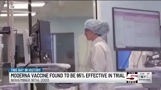 VIDEO: This Day in History: Nov. 16, 2020: COVID vaccine found to be 95% effective in trial