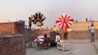 Two 10 Tawa Kites on Basant 2018 Faisalabad
