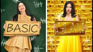 Luxury vs Budget Students: High School Showdown! 🎒 School Survival Guide by 123 GO!