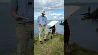 Painting the West Coast Scotland#watercolorpainting#pleinairpainting#watercolour#watercolourpainting