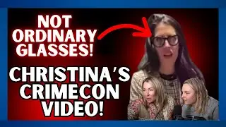 Meta Glasses for the Win! Christina Records Her Own Evidence at CrimeCon!