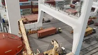 PORT OF MIAMI, LOADING AND DISCHARGING/ Nasabayan ng Fire Alarm / HirayaMakinista / Seamans Vlog.