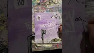 Day 220: Painting Over the Same Artwork for a Year (TEMPORARY)
