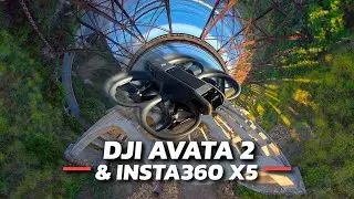 DJI AVATA 2 & INSTA360 X5 CINEMATIC  FPV  - ARROYO HONDO DRONE FLIGHT