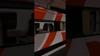 Class 802 departing from Stepford Central