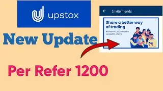 Upstox new update 😍😍 | Per refer 1200 | #short #upstoxshort