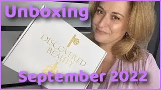 Discovered Beauty Box Unboxing / September 2022 Beauty box / Cruelty-free And Plant-based Edit