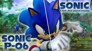 Sonic 06 Vs. P-06 Demo 3 Graphical Comparison