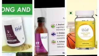 Kids Health Product by Modicare Well |Yummy Tamin gummy, Strong & Smart, Well kids Immunity Booster