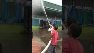 Asian Paint Jabalpur | Fire Hydrent Testing #fire #garudfire #firesafety #firefightingsystem