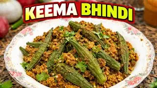 Spicy Chicken Keema Bhindi | Easy Pune Style Recipe | Puneri Cooks