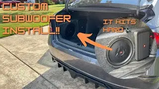КАК УСТАНОВИТЬ САБВУФЕР В HONDA ACCORD 2020 ГОДА! | JBL CLUB A1000 | JBL CLUB WS1200