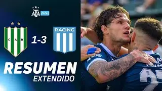 Banfield 1 vs. Racing Club 3 | #TorneoClausura2025 | RESUMEN EXTENDIDO | FECHA 12