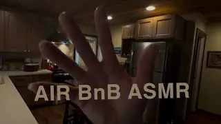 TRY NOT TO TINGLE✨✨| Cozy Air BnB 🏡tour lots of WOOD + CAMERA tapping, mouth sounds and more 🤩