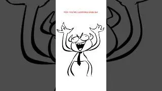 Learning English Backwards 😜 (Animation Meme) #shorts