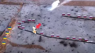 Russian Armored Column Falls Under Surprise Ambush from Hidden Tanks-Then THIS Happens!