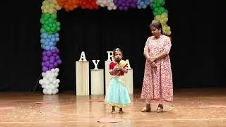 Kannada Retro fusion Song by baby Hitha at Kidzz Bunk Annual day 2025