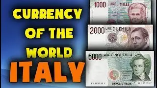 Currency of Italy.PRE-EURO. Italian lira. Italian currency