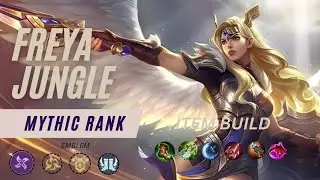 FREYA MYTHIC RANK | STRONG HYPER | Watch game for build &bull;