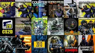 Эволюция игр COUNTER-STRIKE (1999-2025)