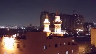 أذان العشاء المؤذن أسامة بن إبراهيم الأخضر من جامع بن يماني بجدة 25 ربيع الثاني 1438هـ