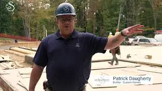 Custom Home Construction Progress Part 1