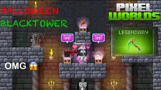 WTF I GOT LEGENDARY SCYTHE - BLACKTOWER | PIXEL WORLDS