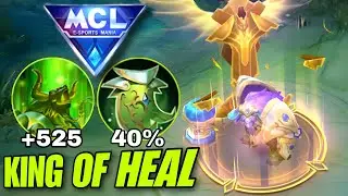 UNLIMITED HEAL SUPER AGGRESIVE GAME PLAY TOP GLOBAL MINOTAUR BEST BUILD 2023