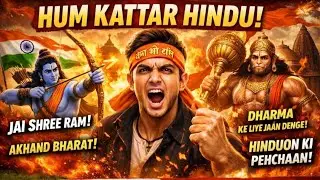 🔥 HUM KATTAR HINDU 🔥 | Jai Shree Ram Song | Sanatan Power Anthem 2026 🚩