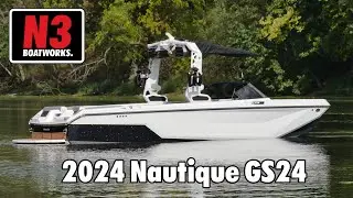 2024 Nauitque GS24 - Mystic White/Tungsten - On Water || N3 Boatworks