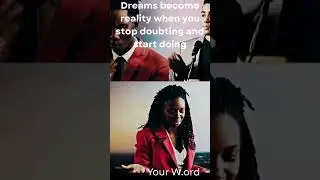Dreams become reality when you stop doubting and start doing #stopdoubting #actionoverfear #believe