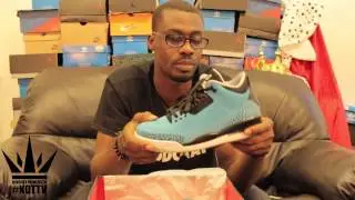#KOTTV UNBOXING/REVIEW OF THE JORDAN 3 POWDER BLUE KING OF TRAINERS TV