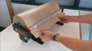 Legro papierrolhouder demonstratie