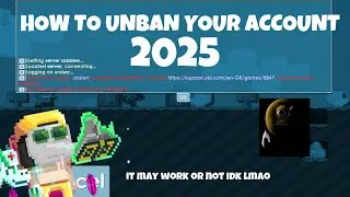 How I Got Unbanned From Growtopia After Appeal (How you can too!)