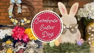 3 High End Easter Decor ideas ~ Budget Friendly High End Easter Decor ~ FARMHOUSE Easter DIYs