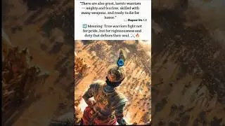 Bhagavad Gita 1.5 | The Fearless Warriors of Dharma ⚔️ |Spiritual Power That Inspires 💫 #2025#shorts