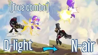How to Dlight Nair on Blasters Brawlhalla