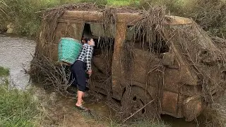 Time-lapse video: Girl repairs and restores flood-damaged car with engine failure