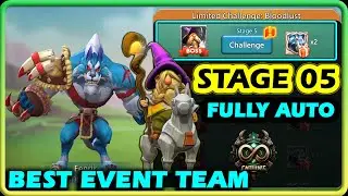 Limited Challenge Bloodlust Stage 5 Auto Best Event Team | Lords Mobile Grim Wolf Stage 5 Fully Auto